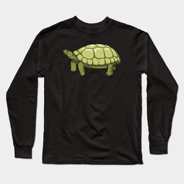 Tortoise Long Sleeve T-Shirt by fromherotozero